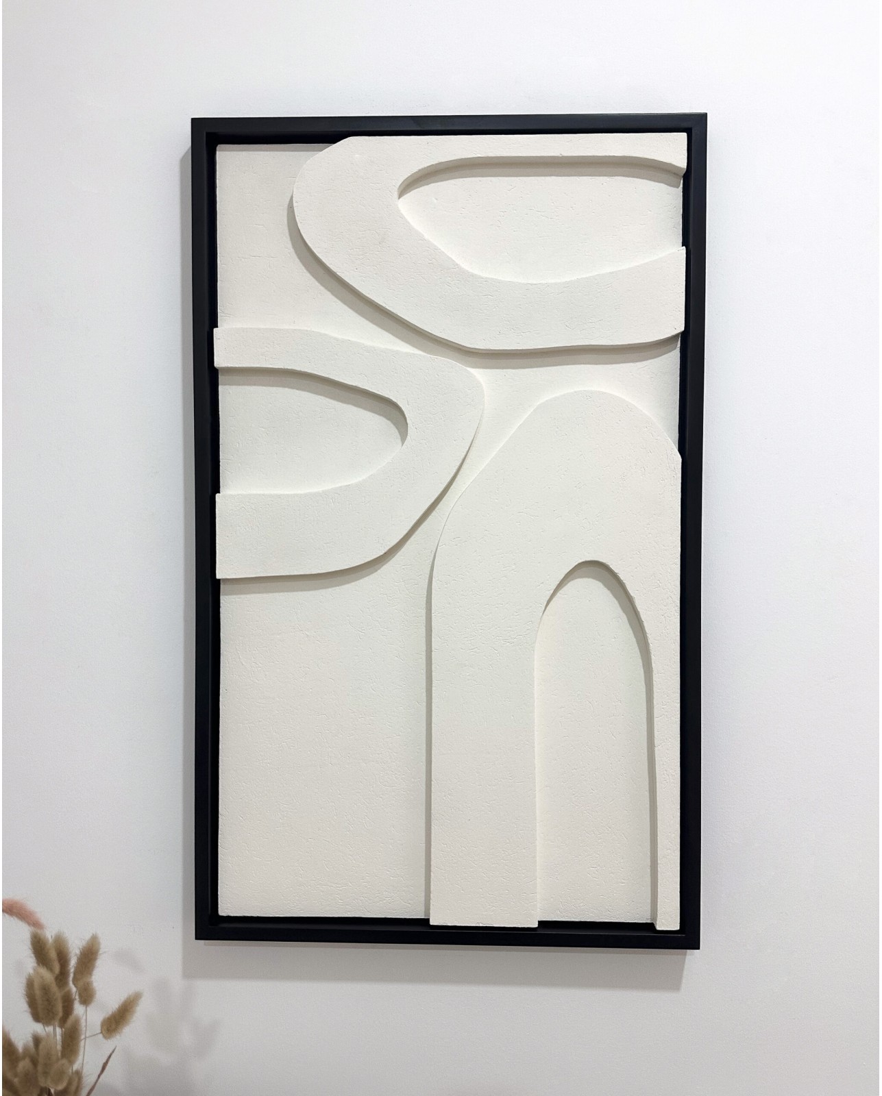 Tableau Miralia Blanc Cassé 63×103 cm