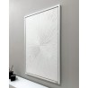 Tableau Brilia Blanc 65×95 cm