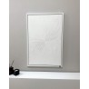 Tableau Brilia Blanc 65×95 cm