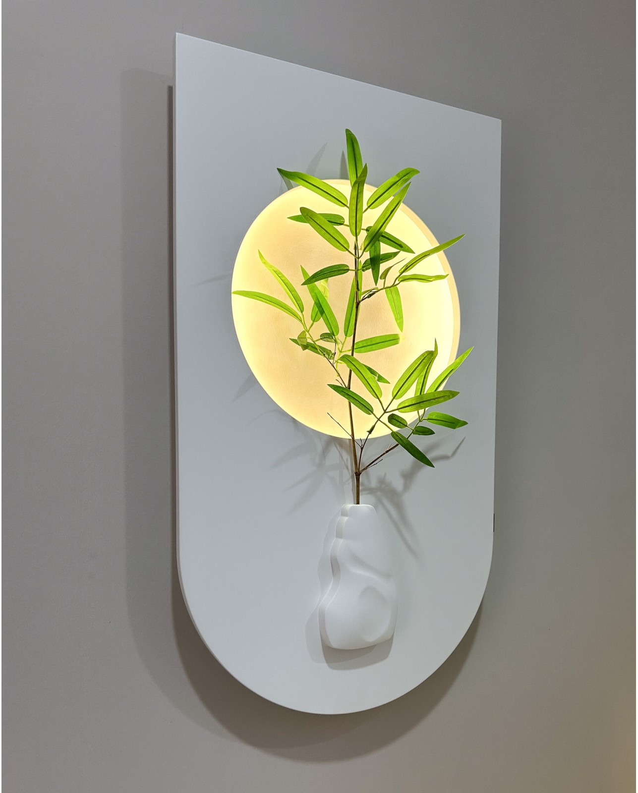 Tableu Eclora Blanc 50×90 cm