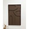Tableau Miralia Marron 63×103 cm
