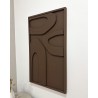Tableau Miralia Marron 63×103 cm